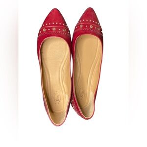 G.H. Bass & Co. Layla red ballet flats